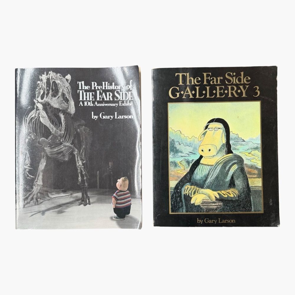 Gary Larson Far Side Vintage Comic Collection Prehistory + Gallery 3 Paperback